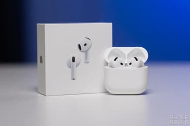 A pair of Apple Airpods, representing the third prize.